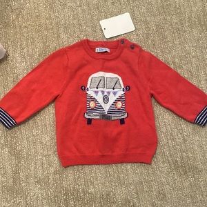 Mayoral van intarsia sweater